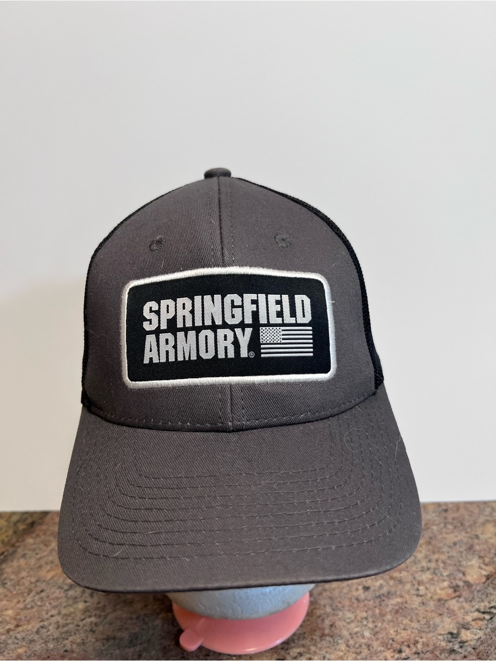 Gray Logo Trucker Hat